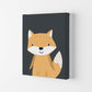 Frendorf | Fox Neutral Kinder Kunstdruck