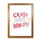 Crash Bang Wallop Aquarell Moderner Druck