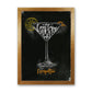 Cosmopolitan Cocktail Schwarz Kunstdruck