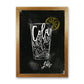 Cuba Libre Cocktail Schwarz Kunstdruck