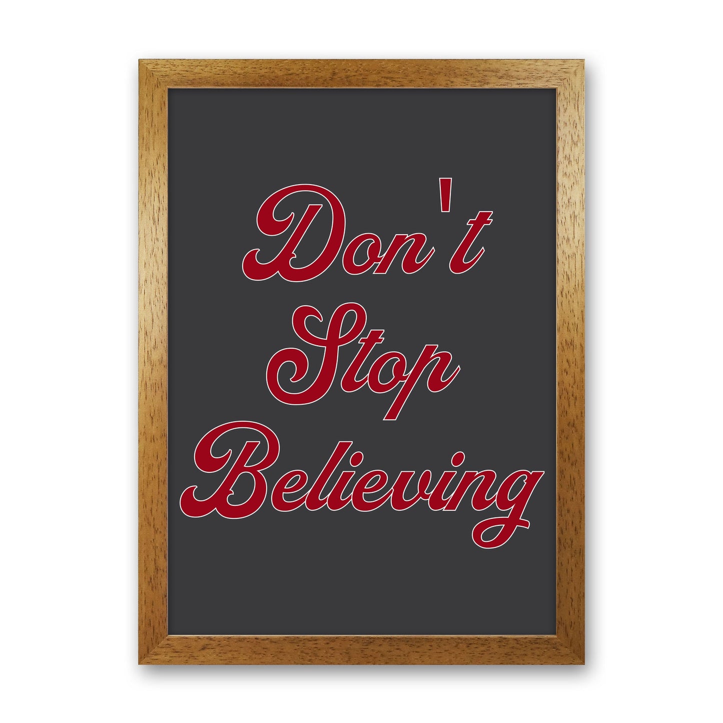 Frendorf | Don't Stop Believing Kunstdruck