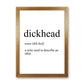 Frendorf | Dickhead Definition Kunstdruck