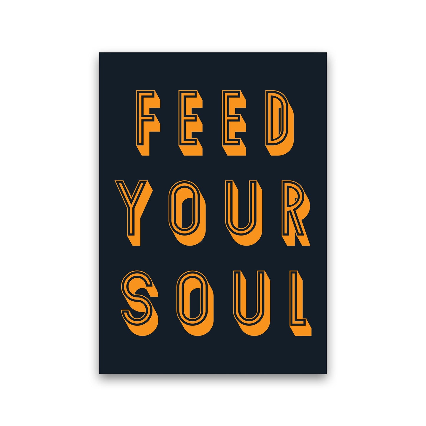 Frendorf | Feed Your Soul Kunstdruck