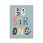 Be strong Neutral Kinder Kunstdruck von Pixy Paper