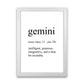 Frendorf | Gemini Definition Kunstdruck