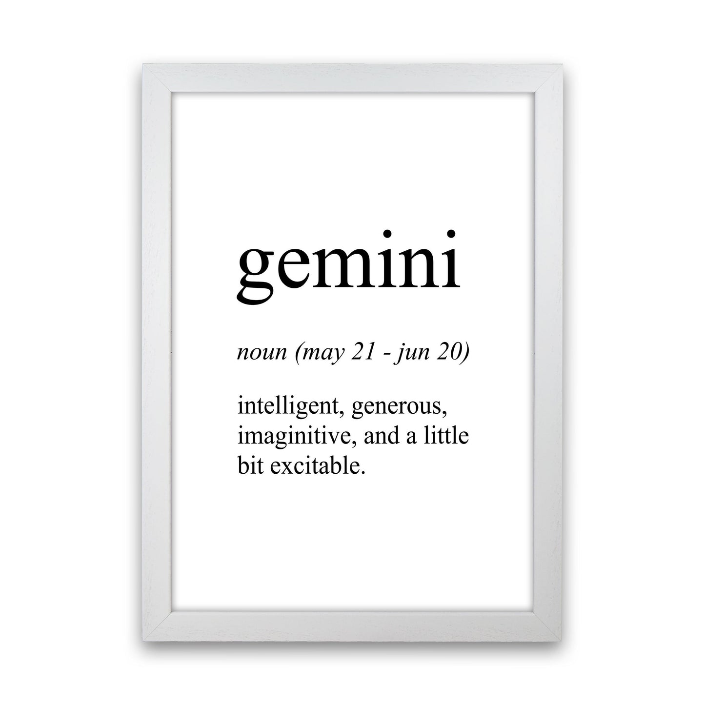 Frendorf | Gemini Definition Kunstdruck