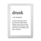 Frendorf | Drunk Definition Art Print