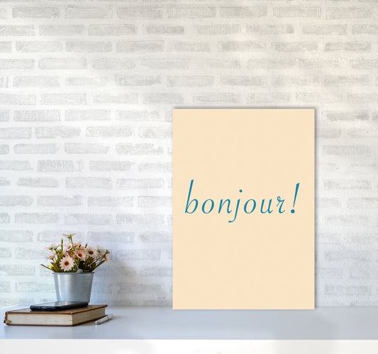 Bonjour Kunstdruck