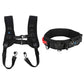 Frendorf | PULUZ 2 in 1 Multi-functionele Bundel Tailleband Strap + Dubbele Schouderband Kits met Haak voor SLR / DSLR Camera's