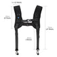 Frendorf | PULUZ 2 in 1 Multi-functionele Bundel Tailleband Strap + Dubbele Schouderband Kits met Haak voor SLR / DSLR Camera's