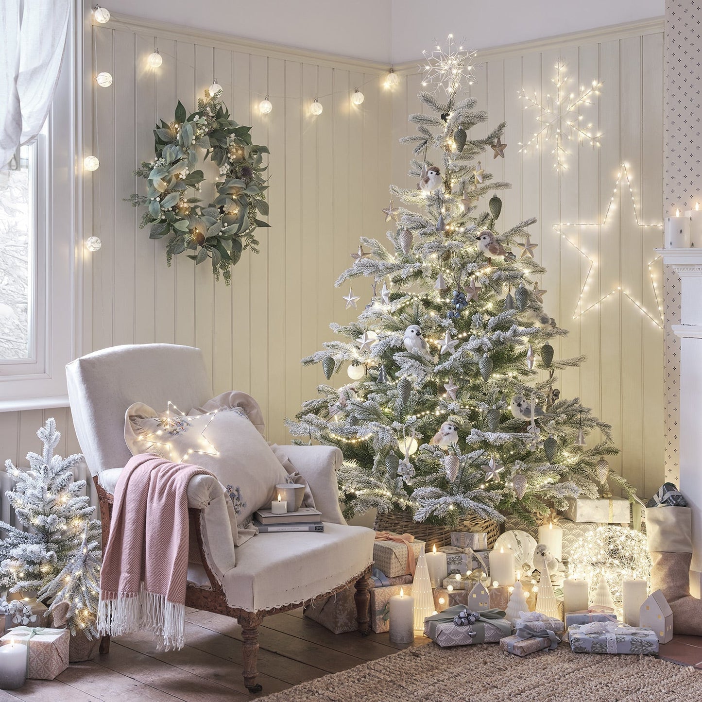 20m Bicolor Micro LED Lichterkette Weihnachtsbaumbeleuchtung