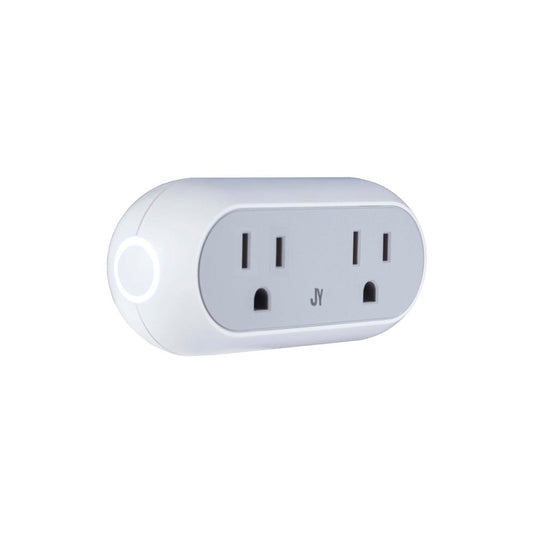 Dual Plug – WiFi-Fernbedienung per App für Lichter und Geräte; Kompatibel mit Alexa und Google Home Assistant