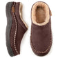 Frendorf | Herren rutschfeste Plüsch Slip-On Hausschuhe: Warm & breite Zehen