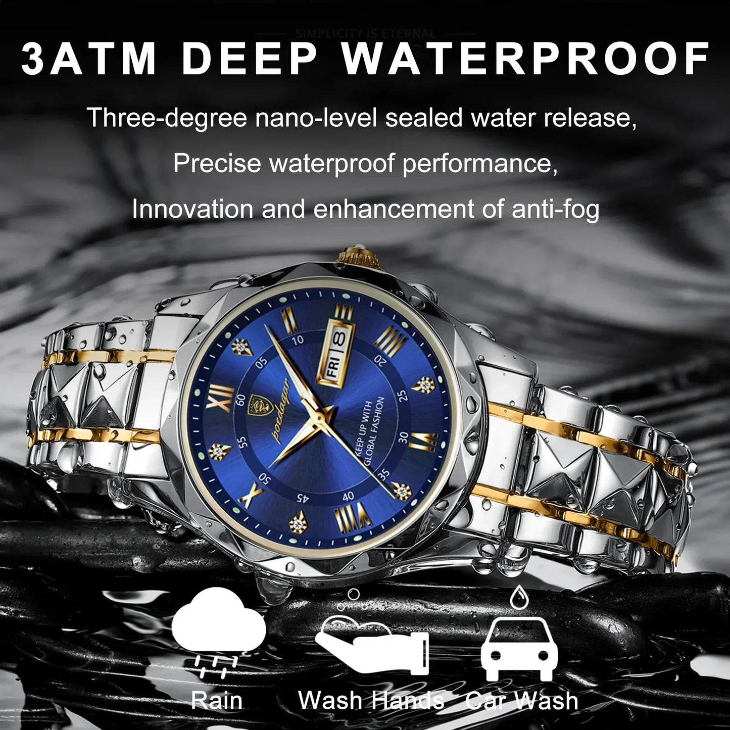 Frendorf | Horizon | Herrenarmbanduhr | Wasserdicht | Luxuriöses Design
