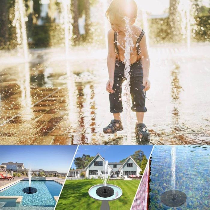 Frendorf | Sophia AquaGlow Solarbrunnen – Charmante Gartenzierbrunnen