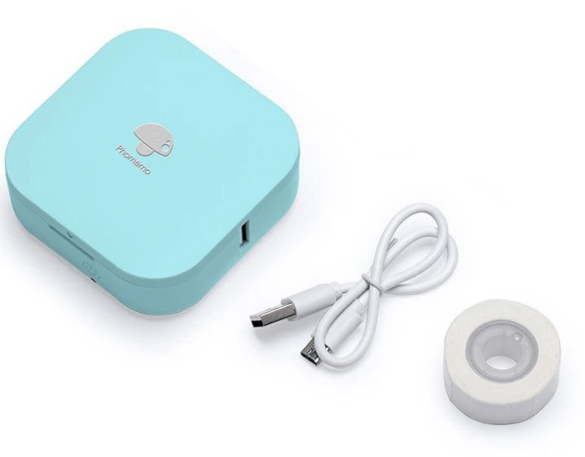 Frendorf | Tragbarer Bluetooth Thermo-Etikettendrucker mit Akku & 2–4 Zoll Etikettenbreite