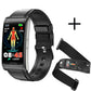 Frendorf | BCBEARSCOME BCE600 3-Kanal-EKG HRV Blutzucker Blutdruck Blutsauerstoff Schlaferkennung HD Bluetooth Smart Armband