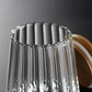 Frendorf | CharmWave Glas-Aufbewahrungsbehälter mit Deckel | Wellendesign | Luftdicht & Stilvoll