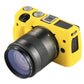 Frendorf | PULUZ Soft Silicone Protective Case für Canon EOS M3(Gelb)