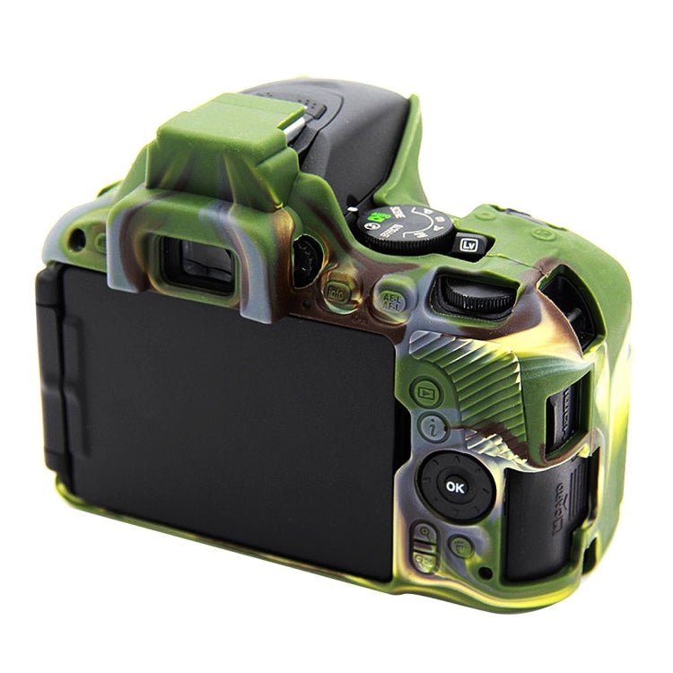 Frendorf | PULUZ Soft Silicone Protective Case für Nikon D5500 / D5600 (Camouflage)