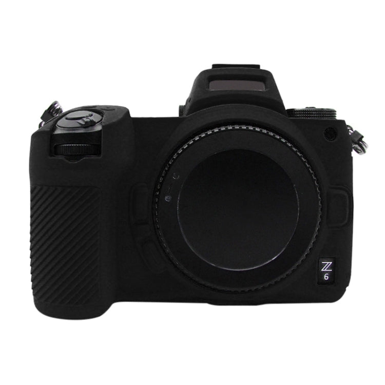 Frendorf | PULUZ Zachte Siliconen Beschermhoes voor Nikon Z6 / Z7 (Zwart)