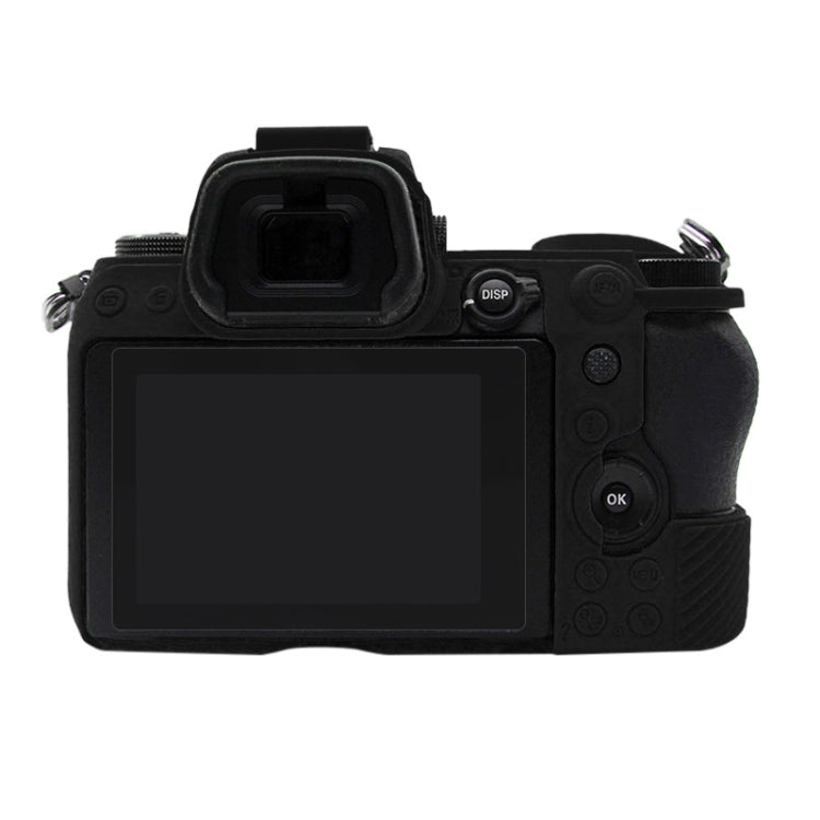 Frendorf | PULUZ Zachte Siliconen Beschermhoes voor Nikon Z6 / Z7 (Zwart)