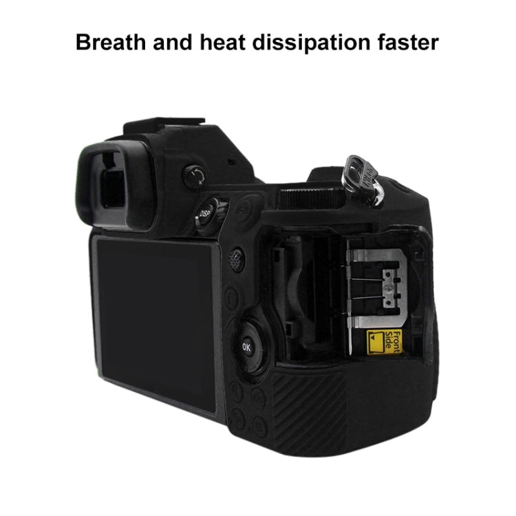 Frendorf | PULUZ Zachte Siliconen Beschermhoes voor Nikon Z6 / Z7 (Zwart)