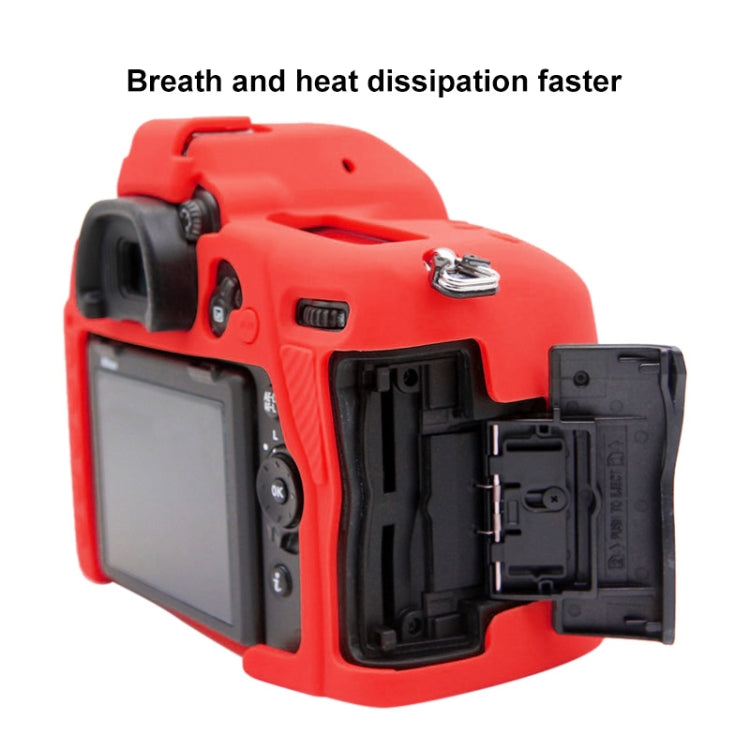 Frendorf | PULUZ Soft Silikon Schutzhülle für Nikon D780 (Rot)