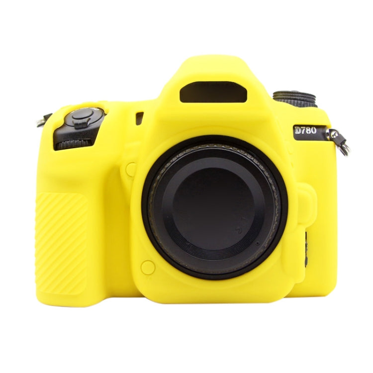 Frendorf | PULUZ Weiche Silikon-Schutzhülle für Nikon D780(Gelb)