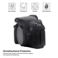 Frendorf | PULUZ Soff Silikon Schutzhülle für Canon EOS 850D (Schwarz)