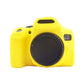 Frendorf | PULUZ Zachte Silikon Beschermhoes voor Canon EOS 850D(Geel)