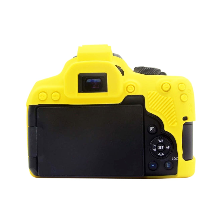 Frendorf | PULUZ Zachte Silikon Beschermhoes voor Canon EOS 850D(Geel)