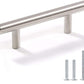 Gebürstetes Nickel Moderne Edelstahl Schubladenbeschläge T-Bar Griffe