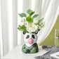 Frendorf | BubbleBeast Tierische Deko-Vase | Kreative Blumenvase mit Charakter