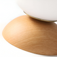 Frendorf | Perle LED-Deckenleuchte - Japanische Kugel Pendelleuchte - Orb Semi Flush Mount Beleuchtung