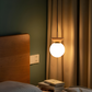 Frendorf | Perle LED-Deckenleuchte - Japanische Kugel Pendelleuchte - Orb Semi Flush Mount Beleuchtung