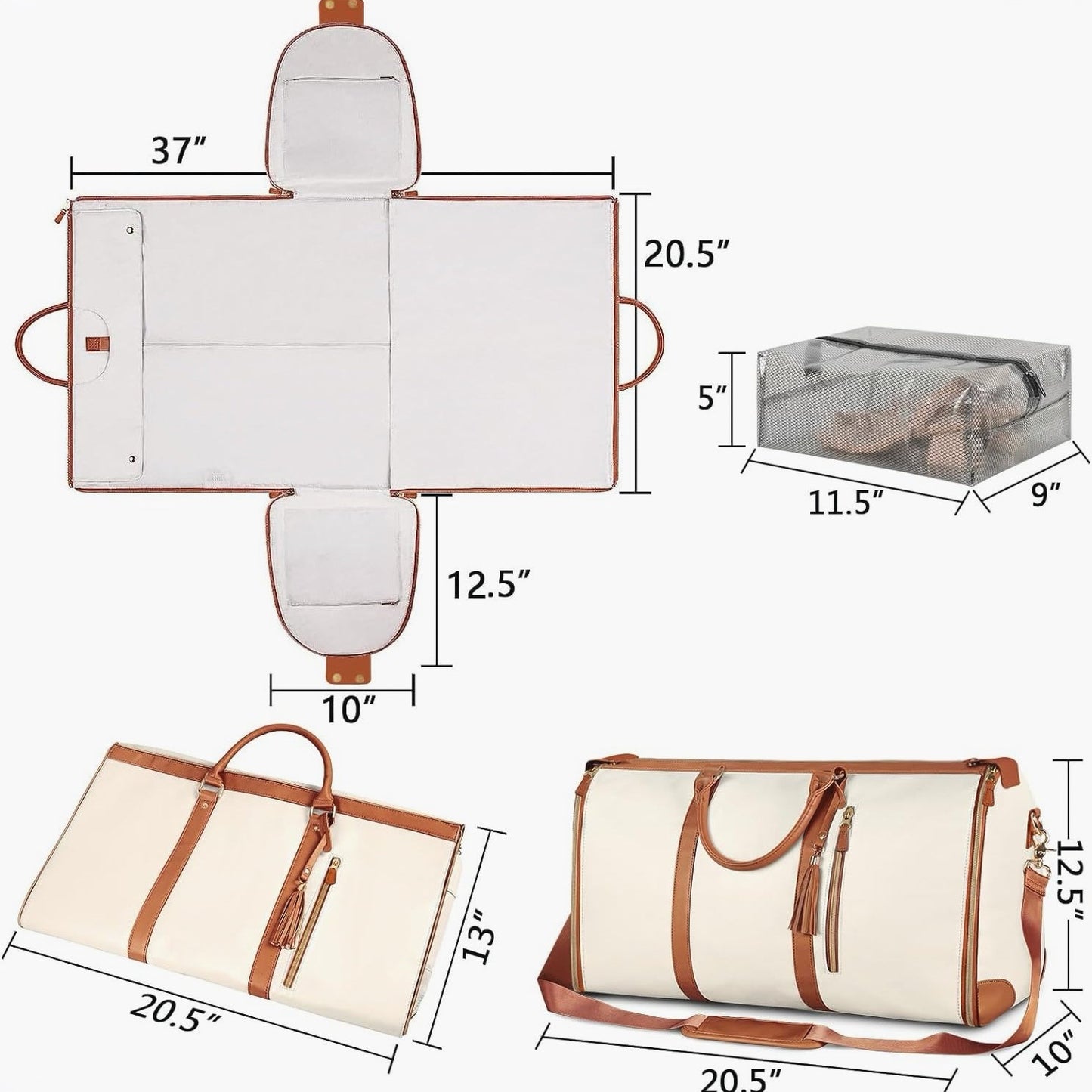 Frendorf | EasyPack | Umwandelbare Reisetasche