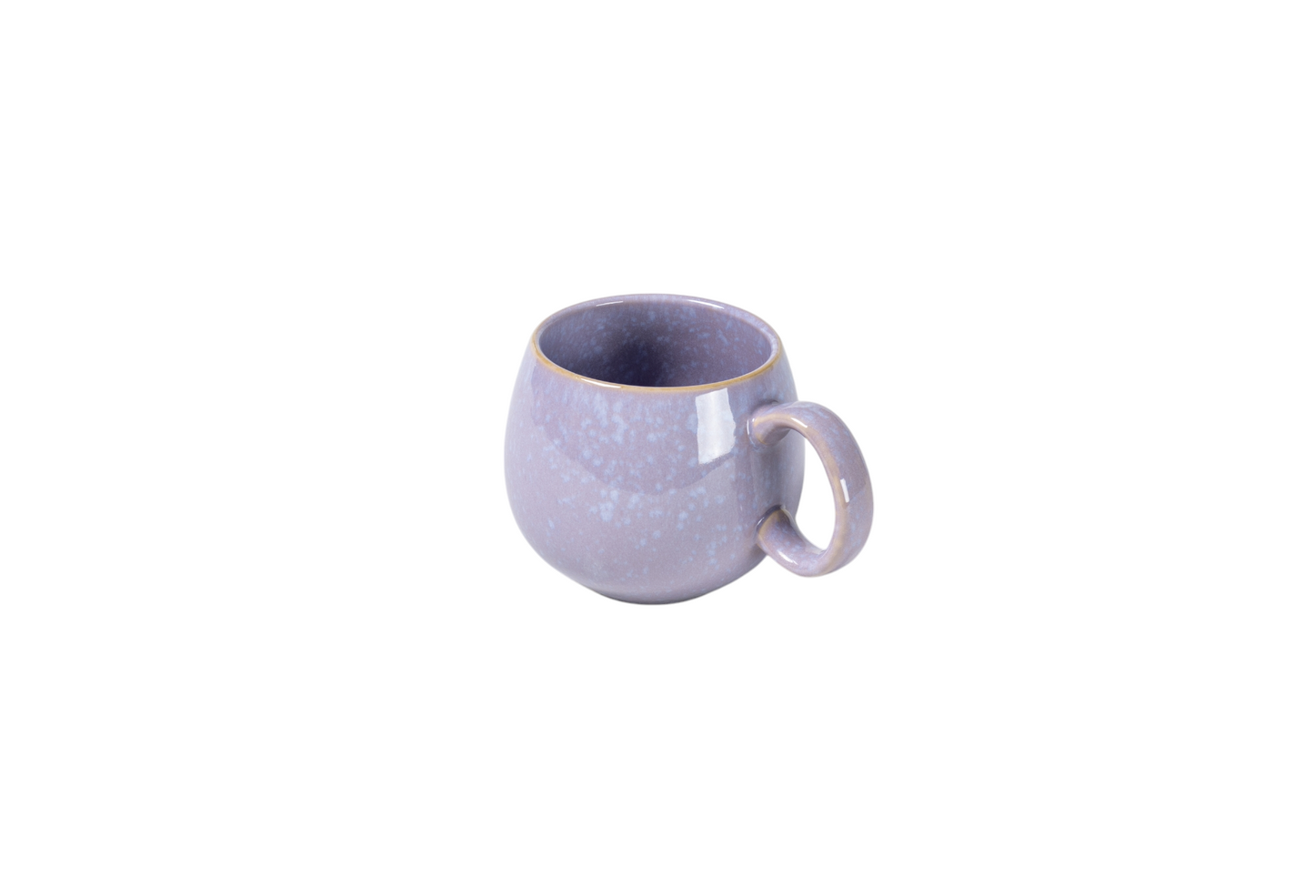 Frendorf | Lala Lila Tasse 300ml - Stilvolle und Lebendige Keramiktasse in Lila - Perfekt für Kaffee, Tee oder Heiße Getränke - Ideal für den täglichen Gebrauch oder als durchdachtes Geschenk
