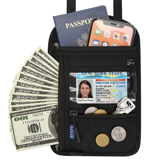 Frendorf | Reise-Brusttasche mit RFID-Reisepassschloss
