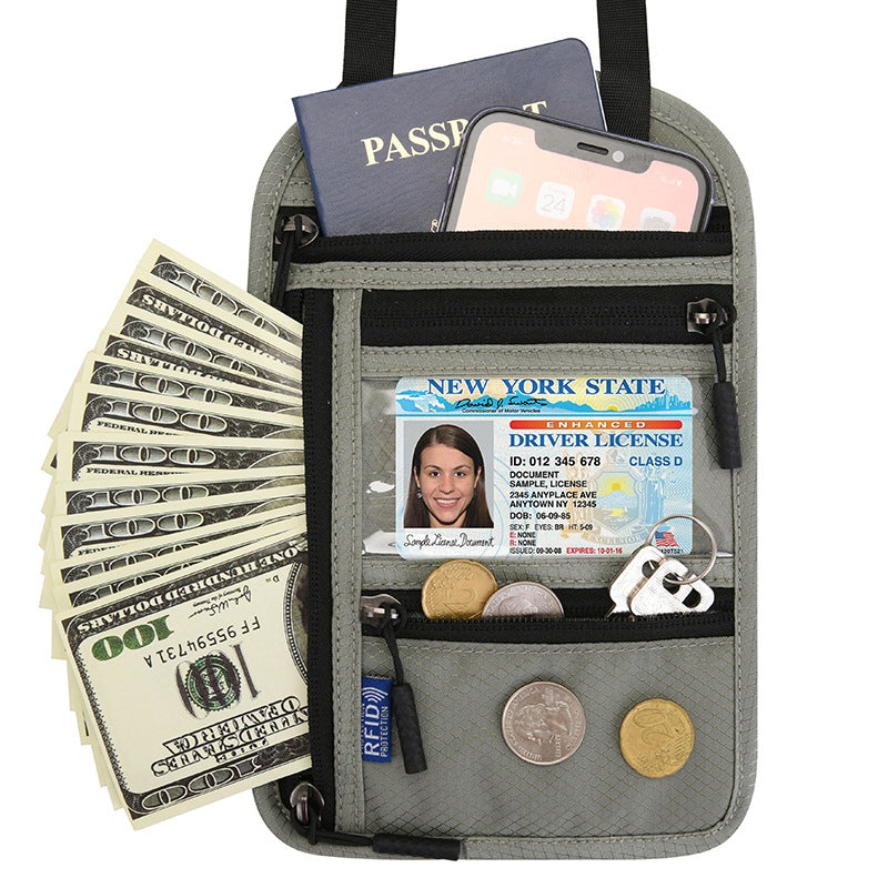 Frendorf | Reise-Brusttasche mit RFID-Reisepassschloss