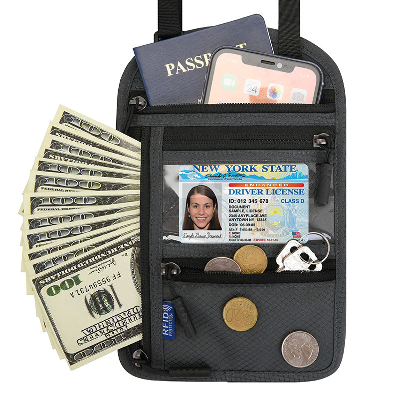 Frendorf | Reise-Brusttasche mit RFID-Reisepassschloss