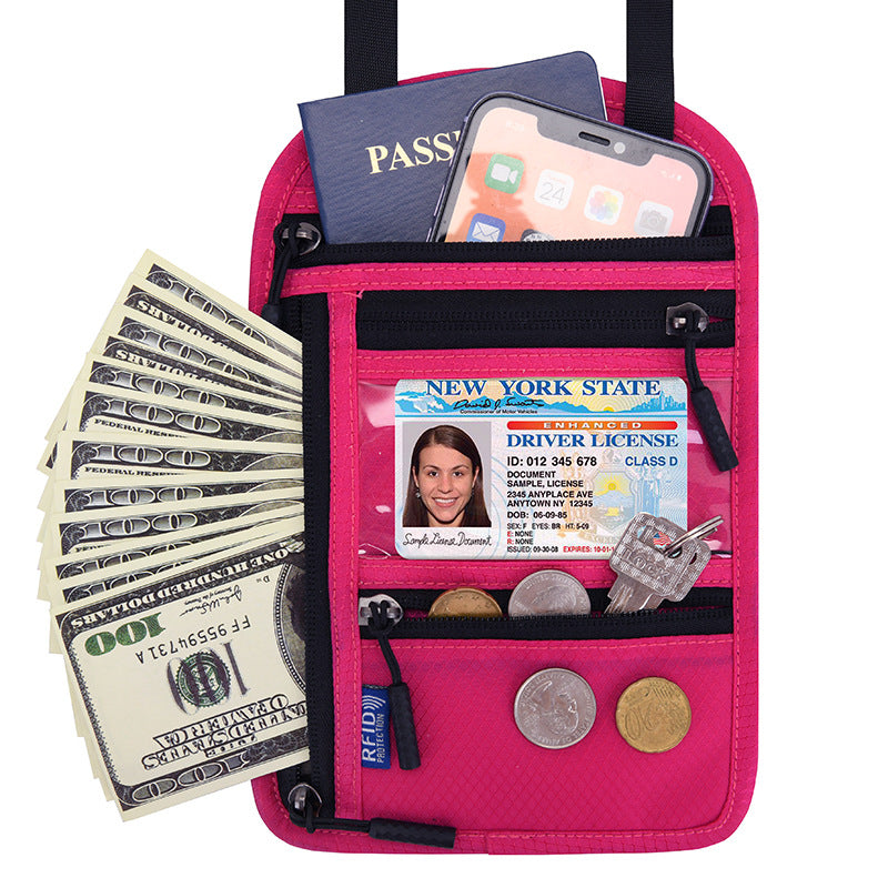 Frendorf | Reise-Brusttasche mit RFID-Reisepassschloss