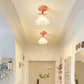 Frendorf | FleurTiffany Französische Tiffany-Deckenleuchte | Blumenmuster | Elegantes Jugendstil-Design für Ihr Zuhause