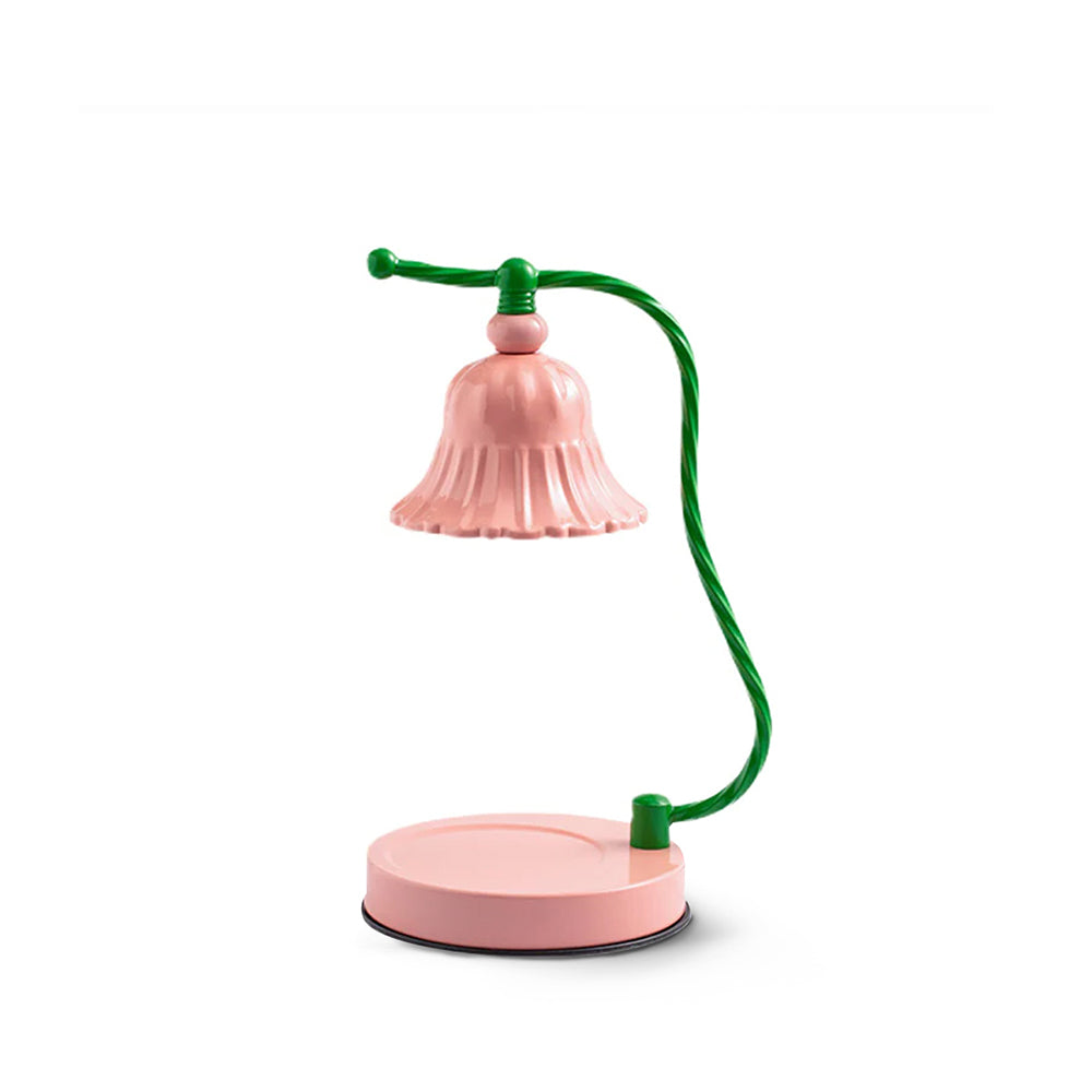 Frendorf | BloomAura – Charmante rosa Glas-Tischlampe