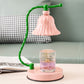 Frendorf | BloomAura – Charmante rosa Glas-Tischlampe