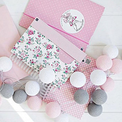 Royallure Baumwollballon-Lichterkette – Gemütliche Dekoration für Zuhause & Feiern