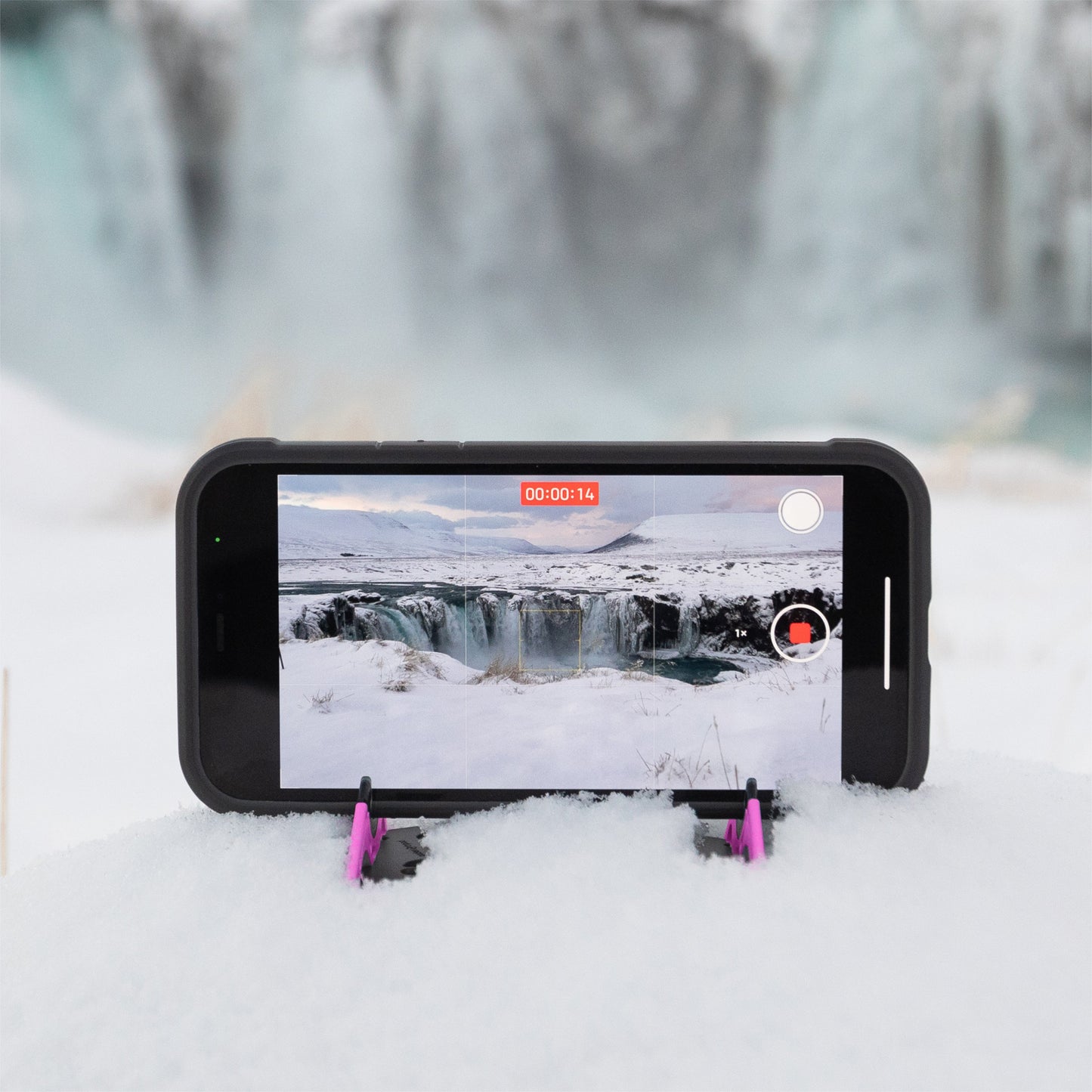 Frendorf | Tragbares Telefonstativ für Perfekte Fotos – SnapFold