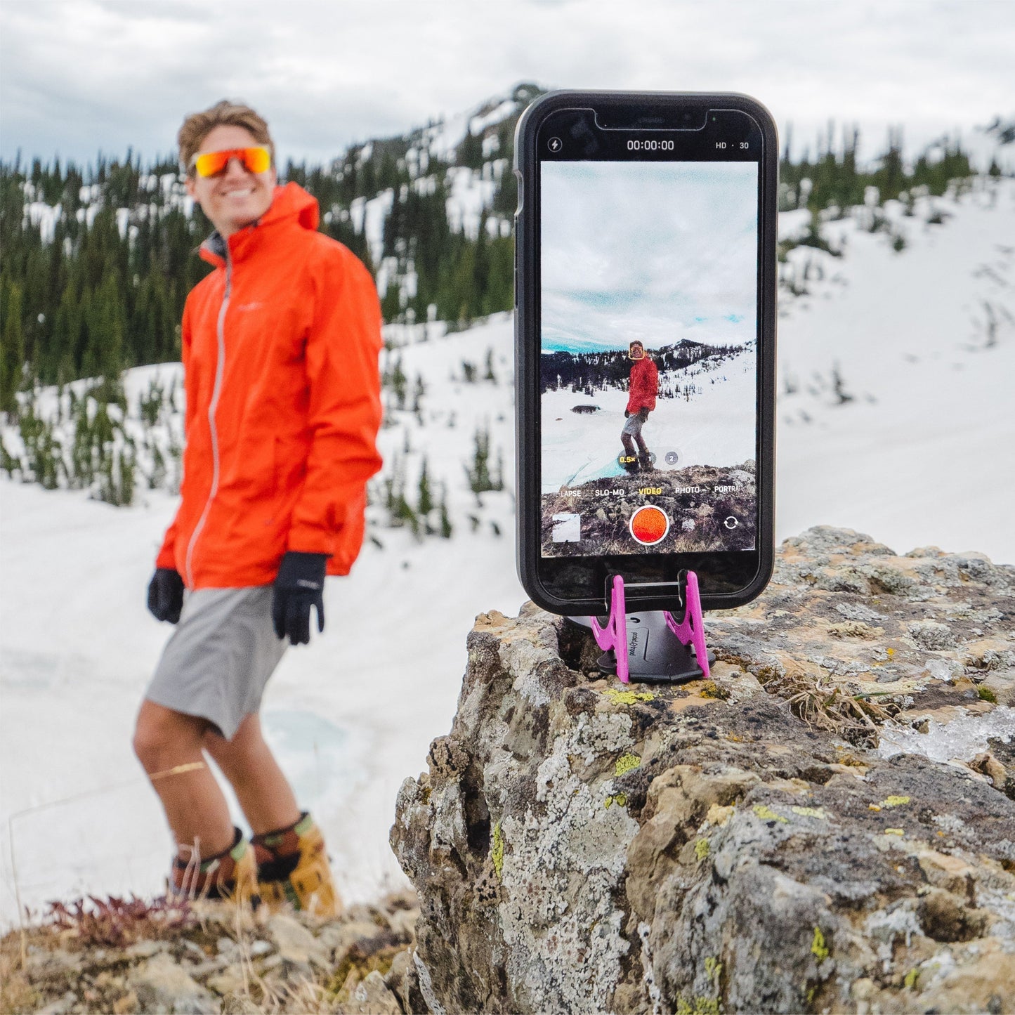 Frendorf | Tragbares Telefonstativ für Perfekte Fotos – SnapFold