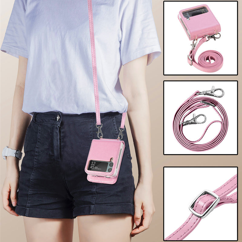 Frendorf | Tragbare Mode Leder Umhängetasche RFID-blockierende Geldbörse Hülle