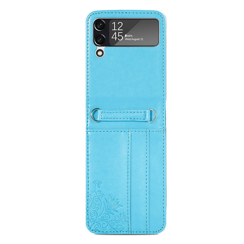 Frendorf | Tragbare Mode Leder Umhängetasche RFID-blockierende Geldbörse Hülle